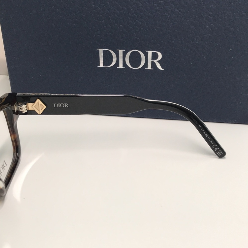 Dior Tortoise Shell Glasses CD DIAMONDO S31 - Picture 5 of 10